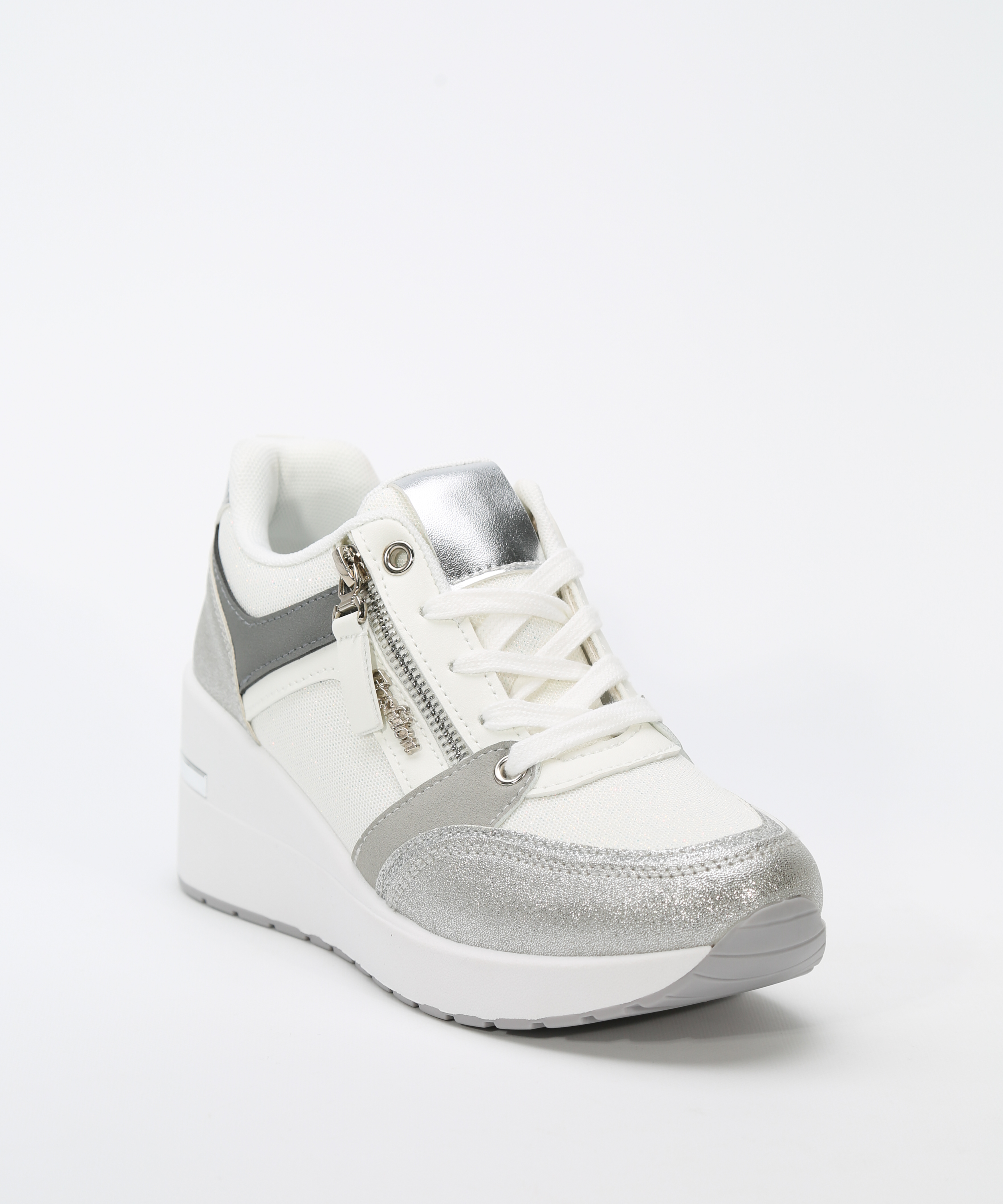 Zapatillas cu&ntilde;a detalle cremallera image number null